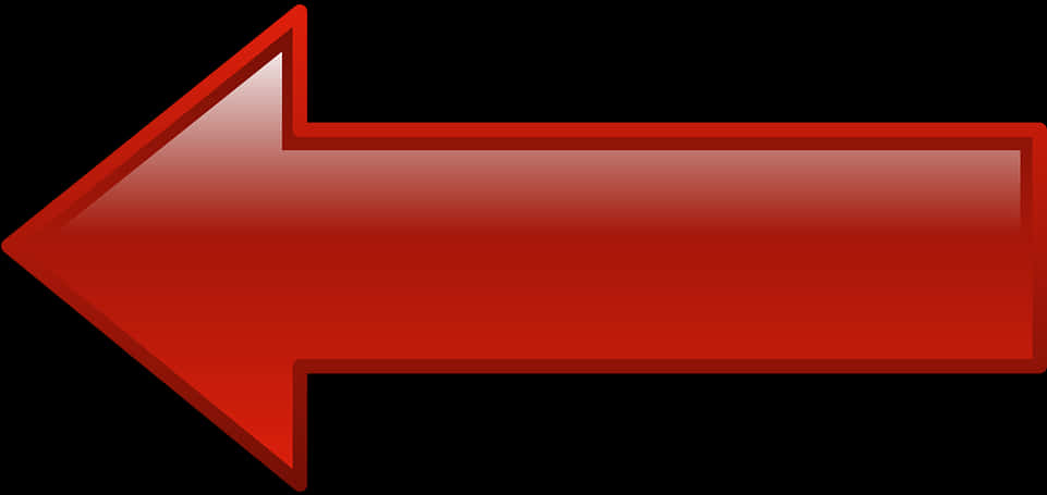 Red Arrow Direction Indicator PNG