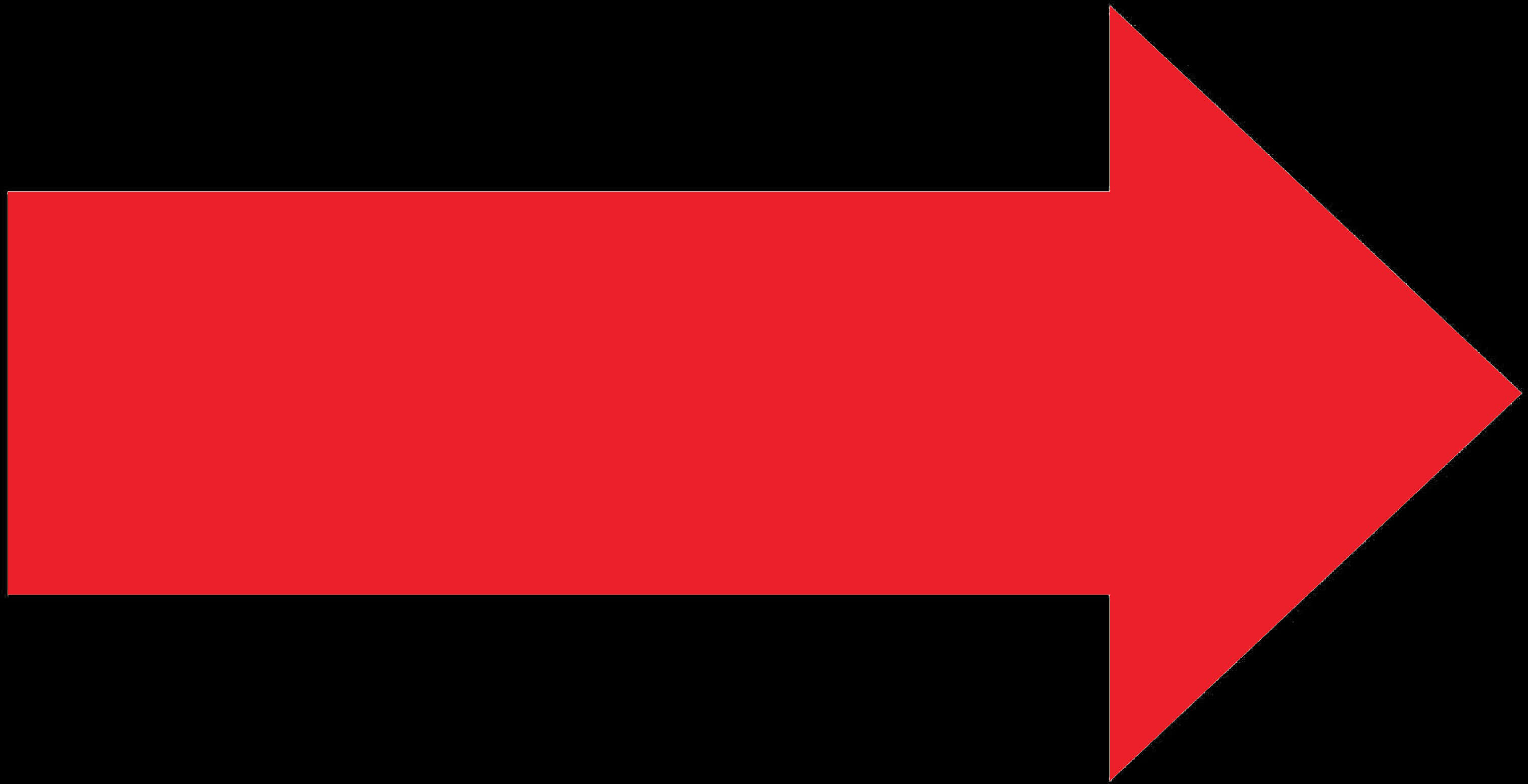 Red Arrow Direction Sign PNG