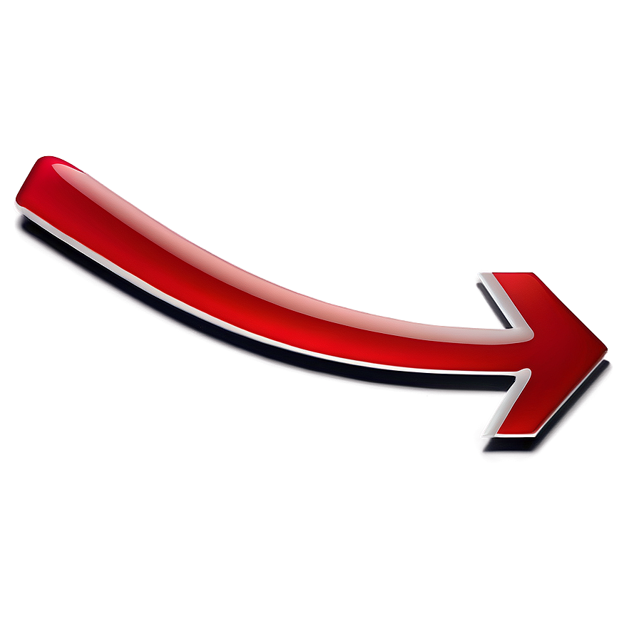 Red Arrow For Direction Png 54 PNG