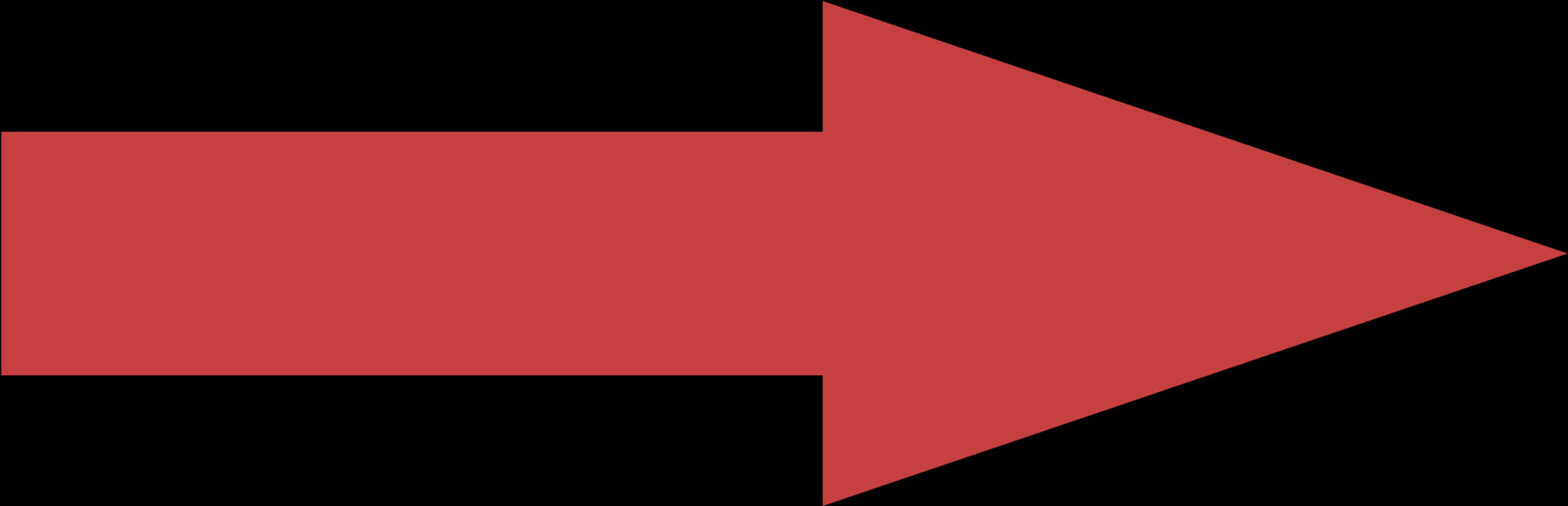 Red Arrow Graphic Directional Symbol PNG