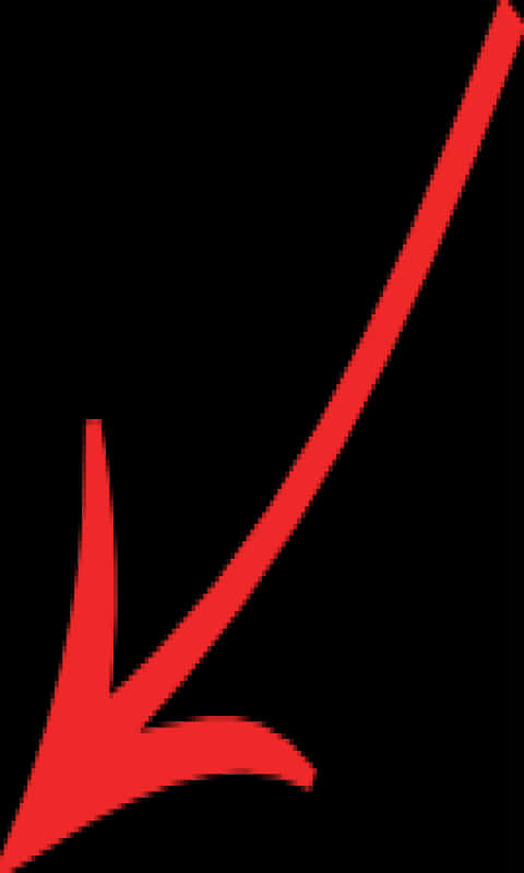 Red Arrow Graphic Element PNG