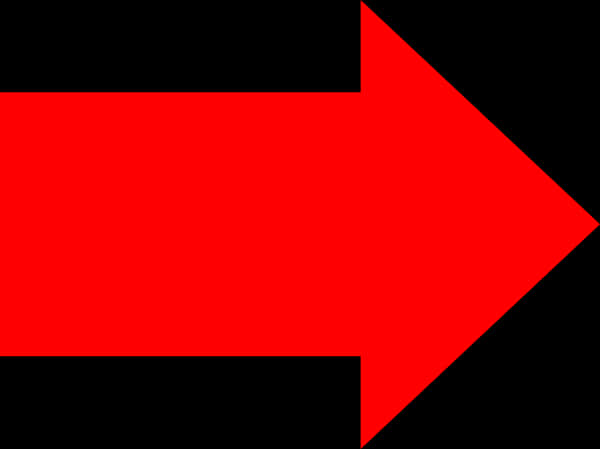 Red Arrow Graphic PNG