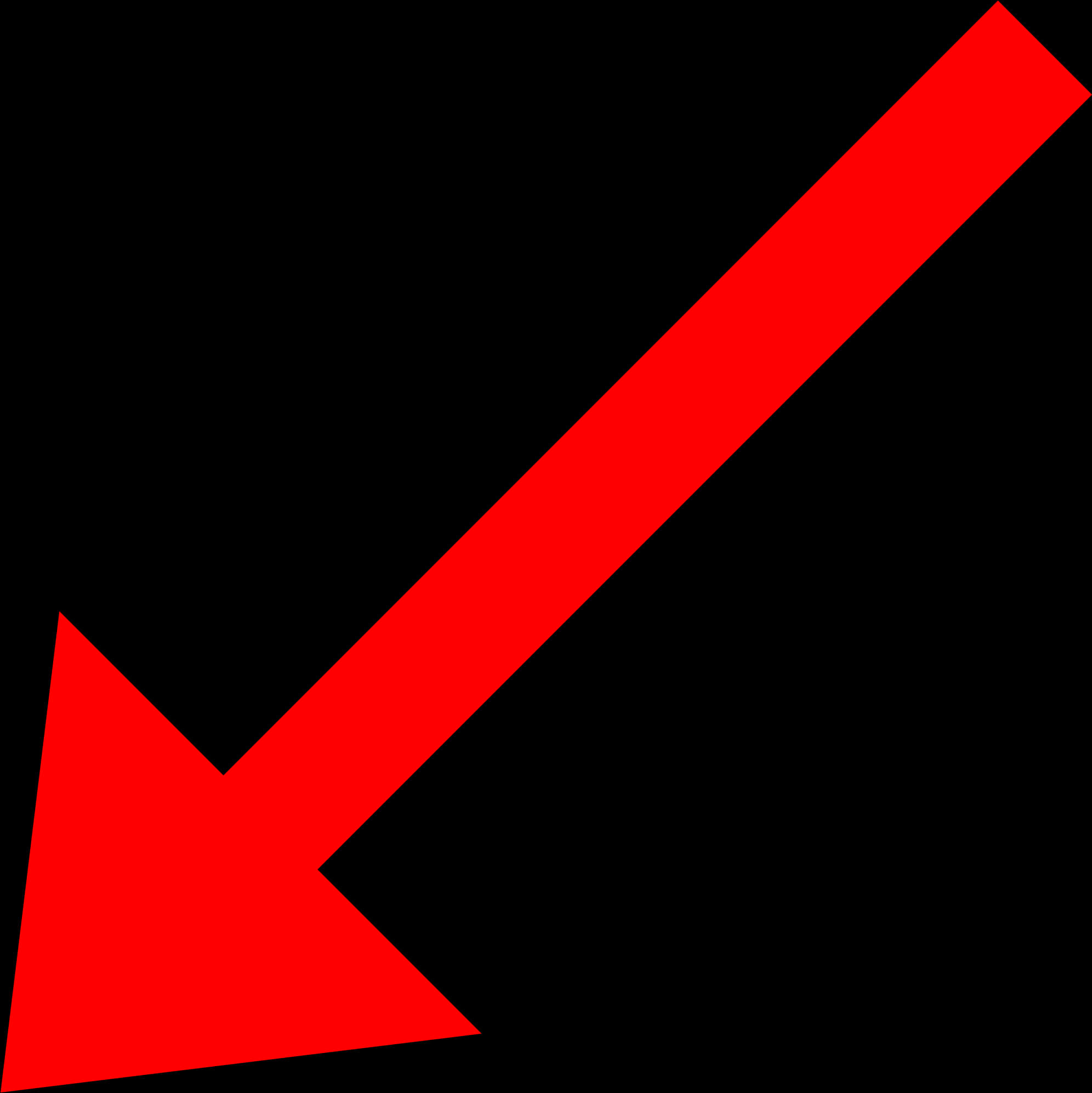 Red Arrow Graphic Icon PNG