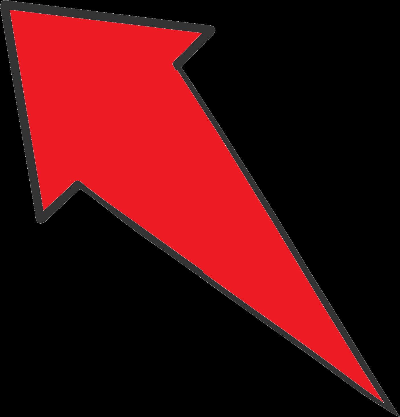 Red Arrow Graphic Icon PNG