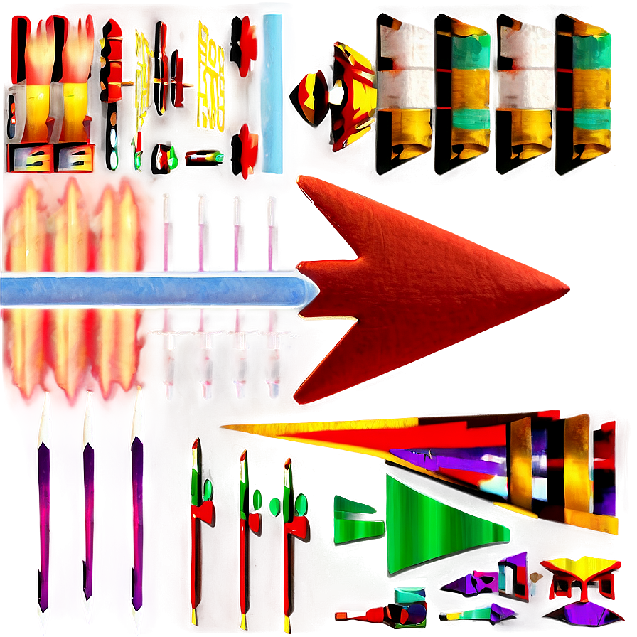 Red Arrow Overlay Png Nlm PNG