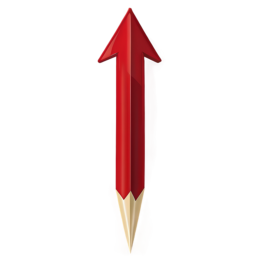 Red Arrow Pointing Up Png Yvn PNG