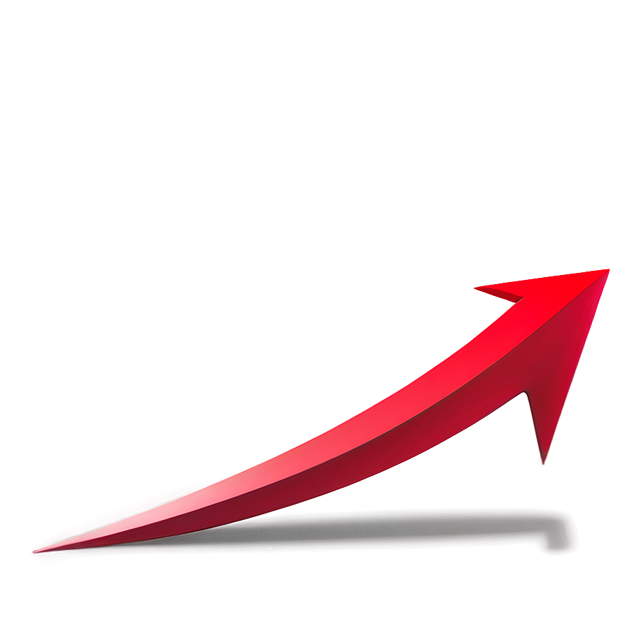 Red Arrow Upward Png Mvr55 PNG