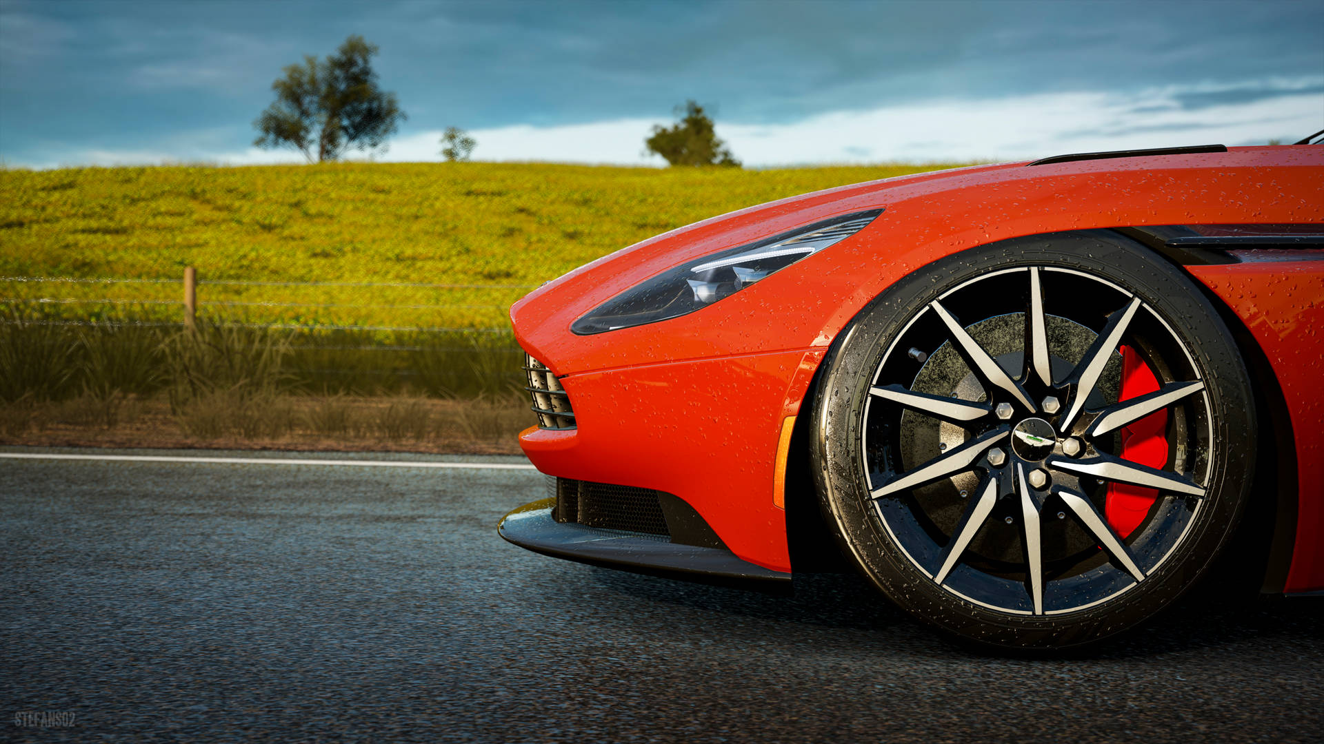 Red Aston Martin Forza Horizon Picture