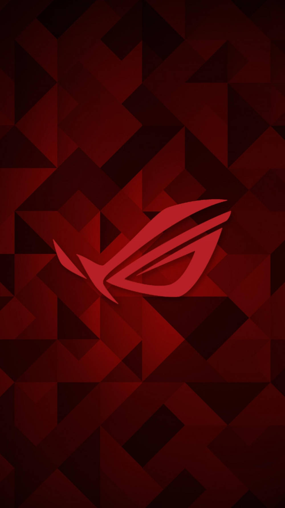 Red Asus Rog Phone Background