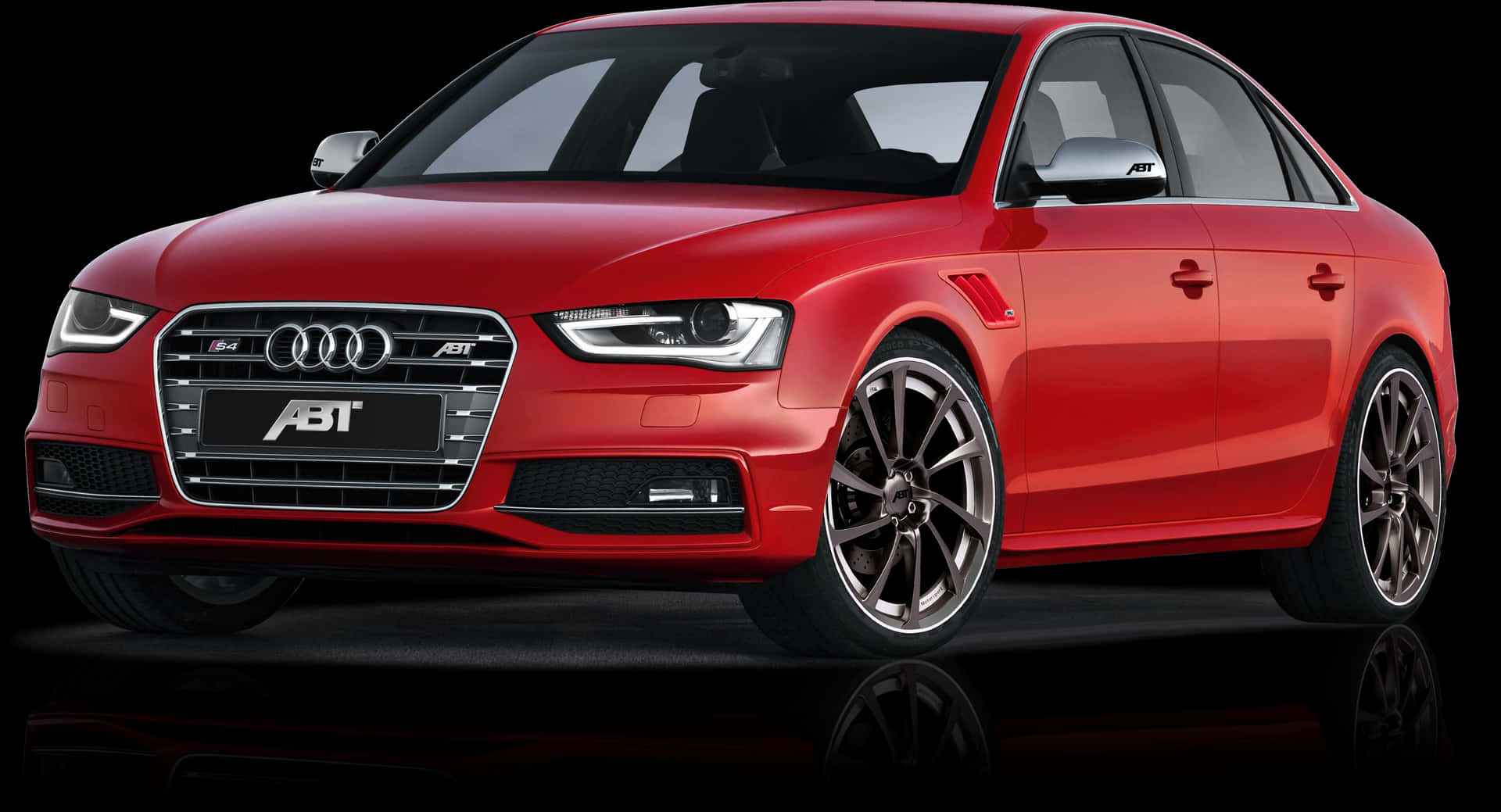 Red Audi S4 A B T Sportsline PNG