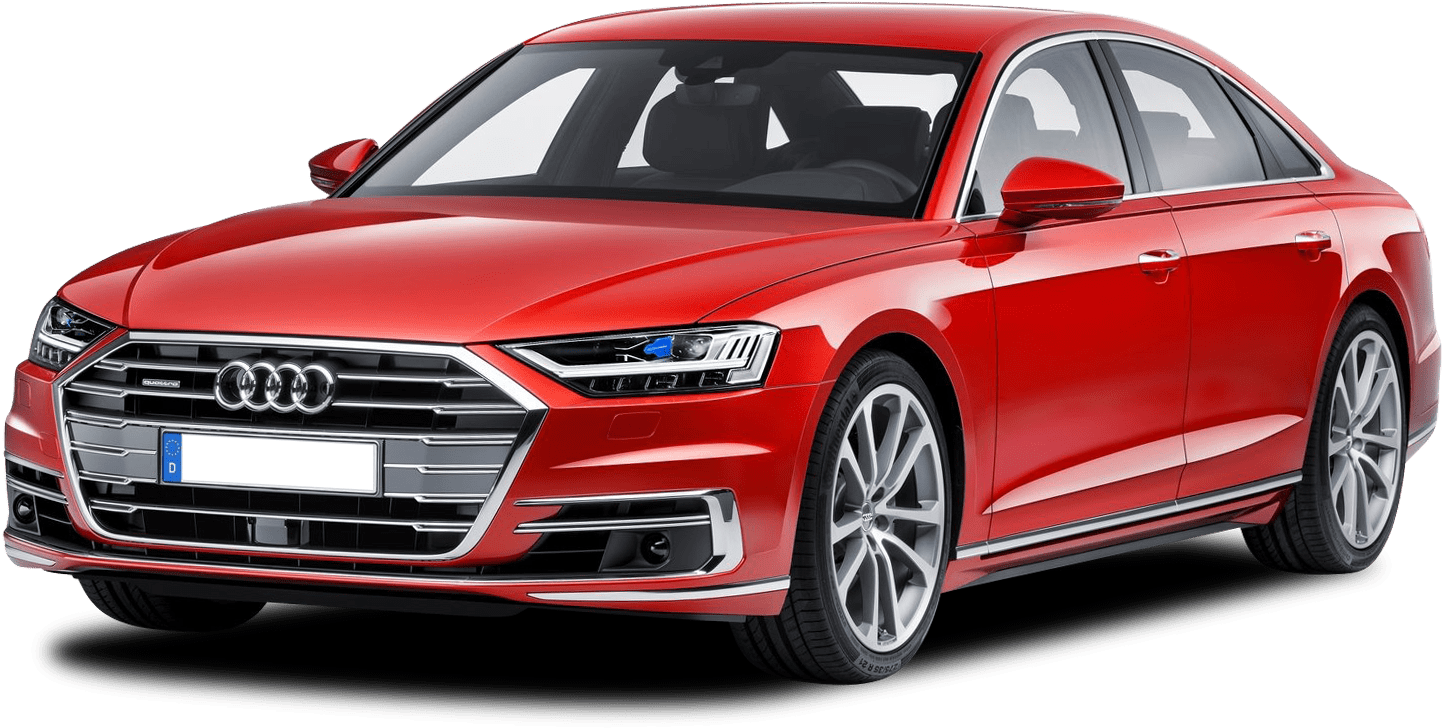 Red Audi Sedan H D PNG