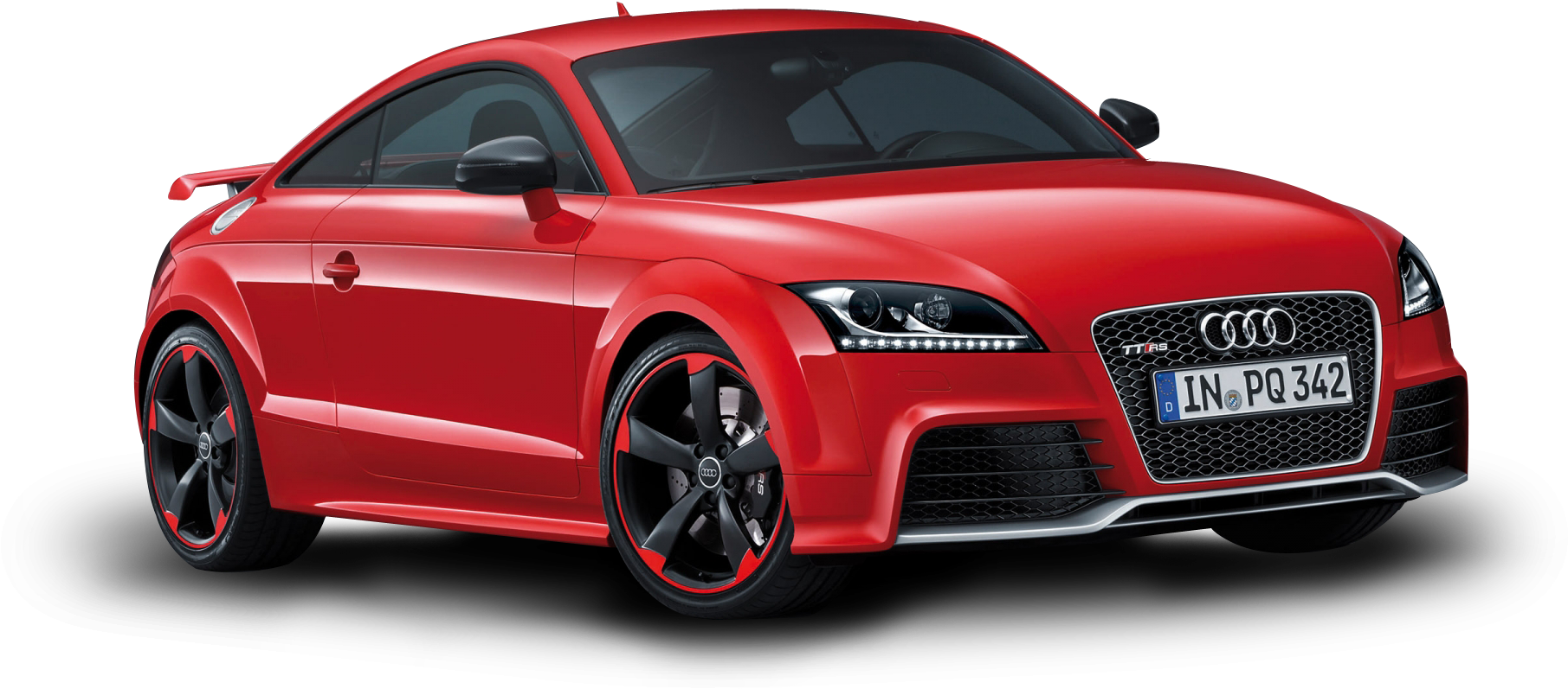 Red Audi T T S Coupe Sports Car PNG