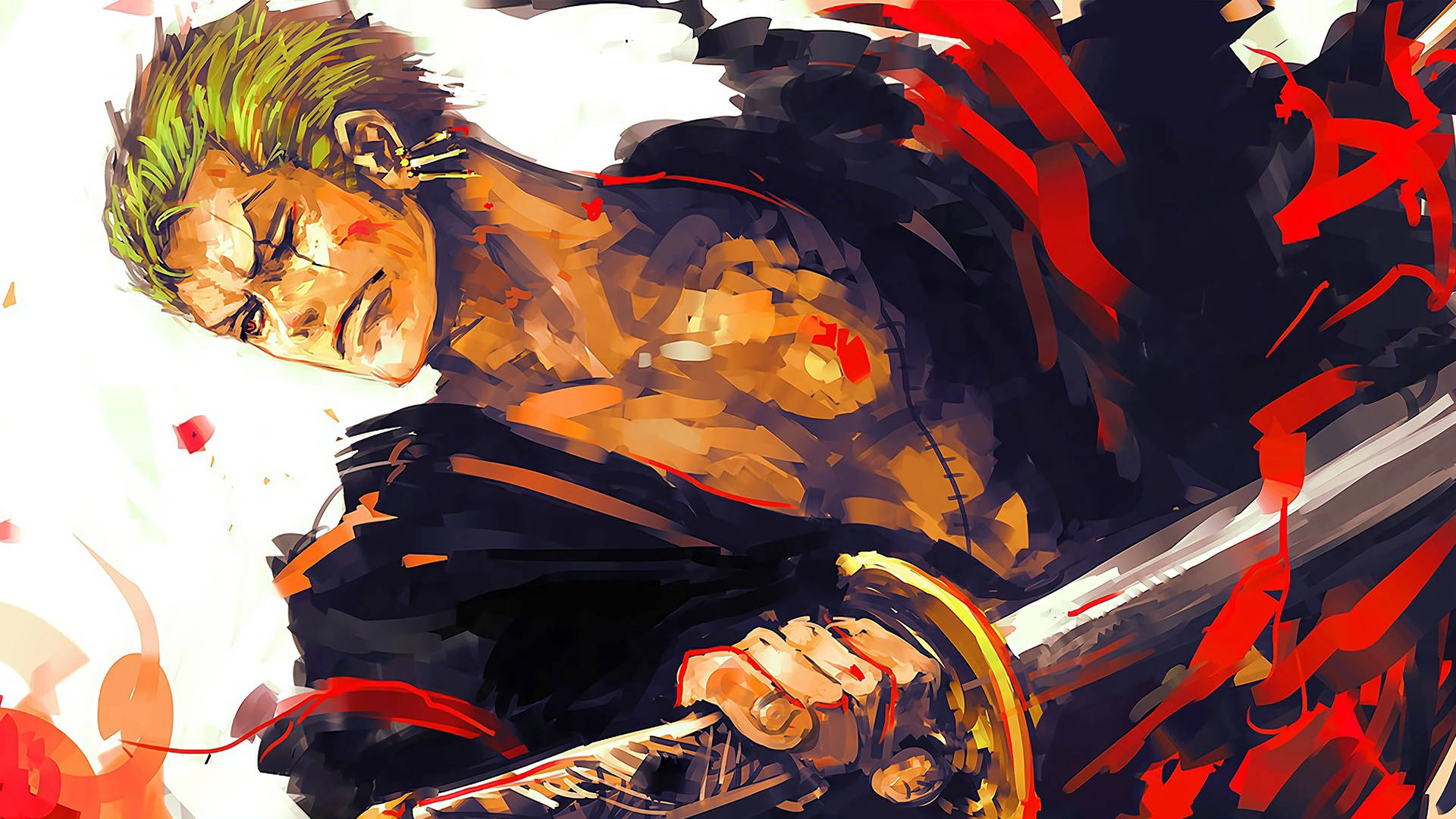 Download Dark One Piece Zoro 4k Wallpaper