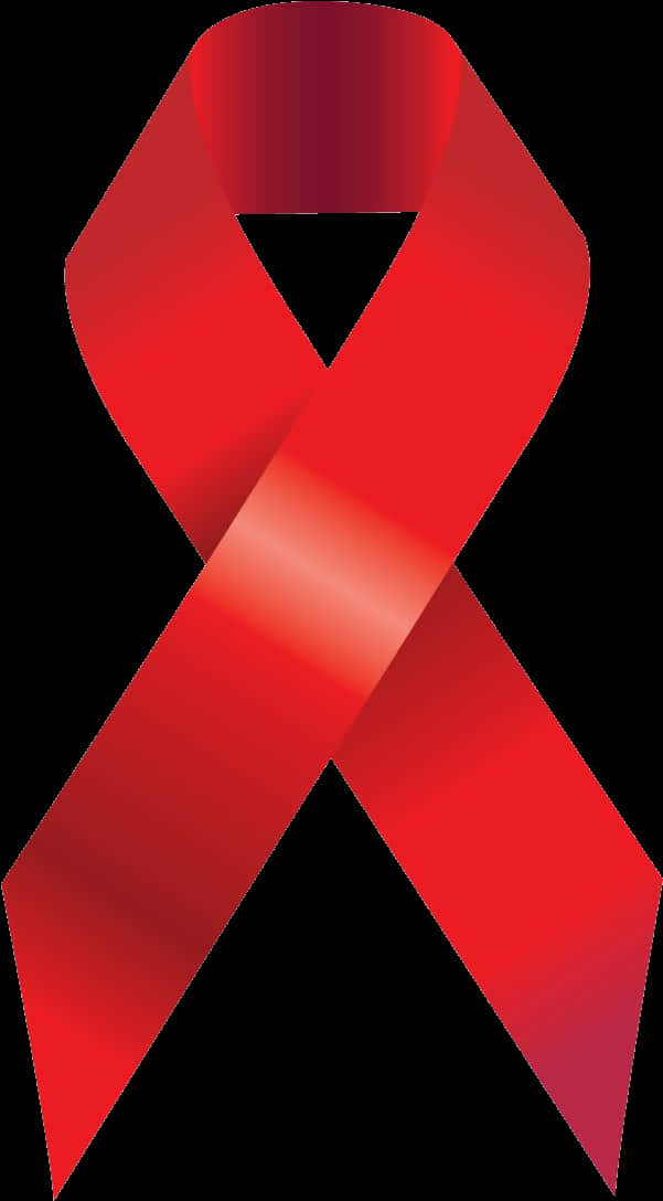 Red Awareness Ribbon PNG