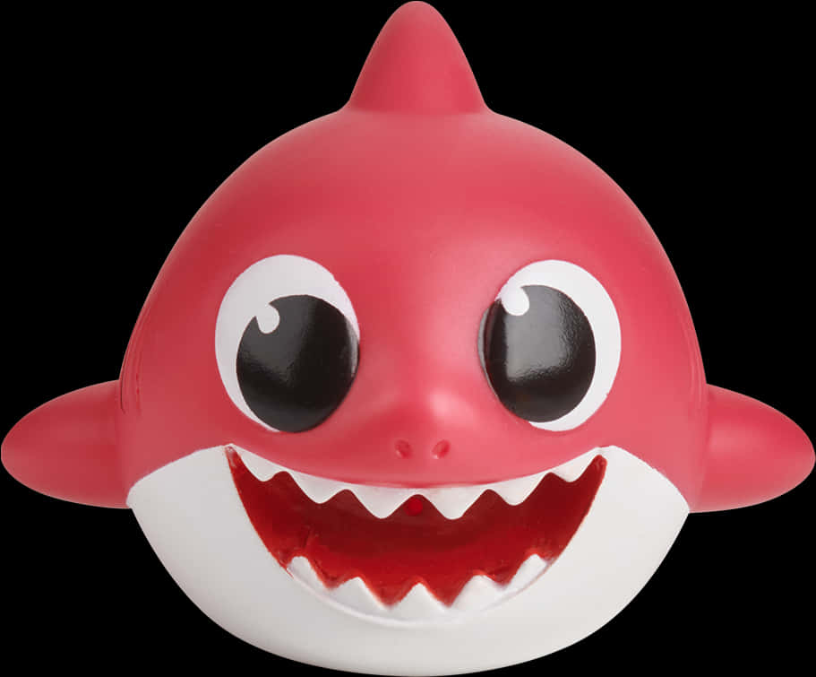 Red Baby Shark Toy SVG