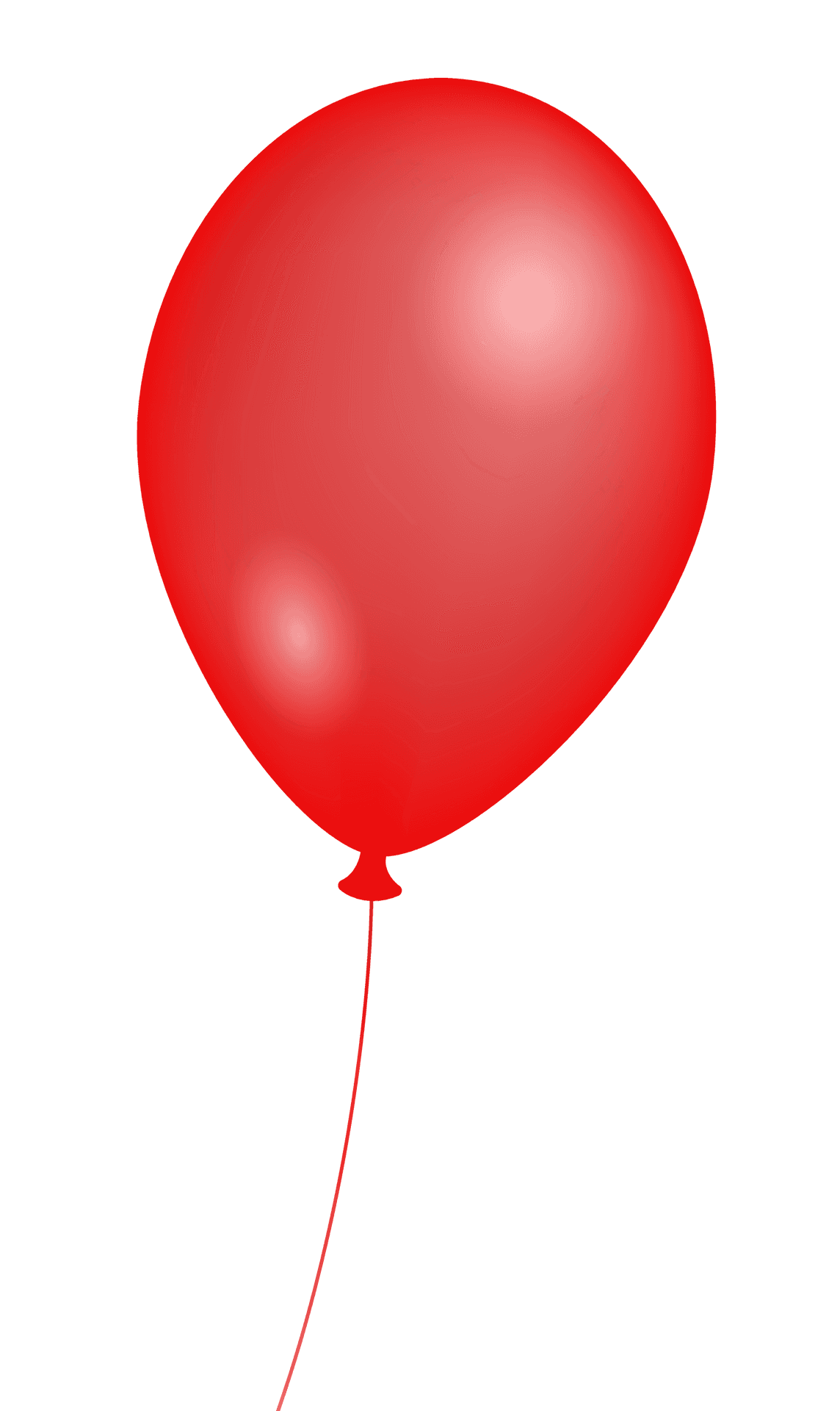 Red Balloon Single Float PNG