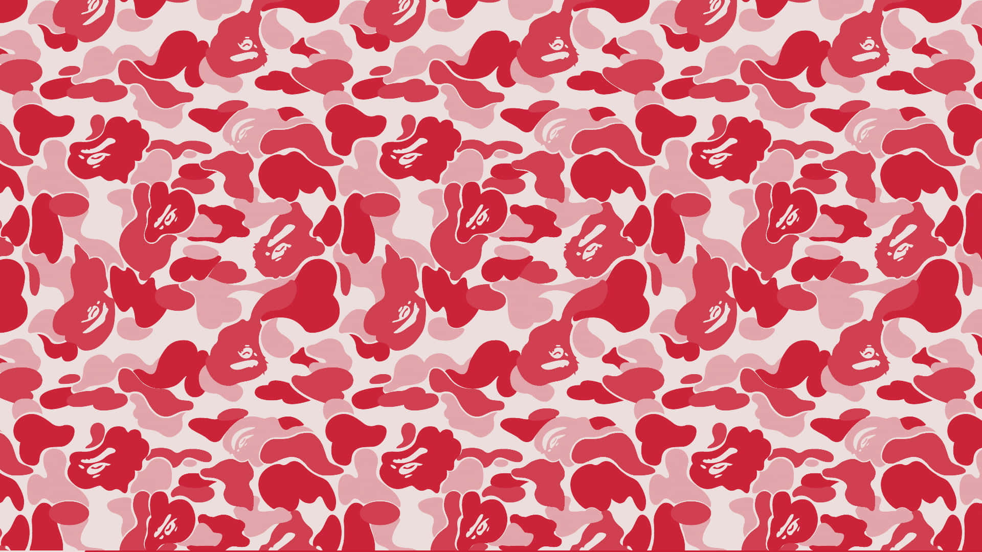 Stand Out in Red Bape Clothing Wallpaper