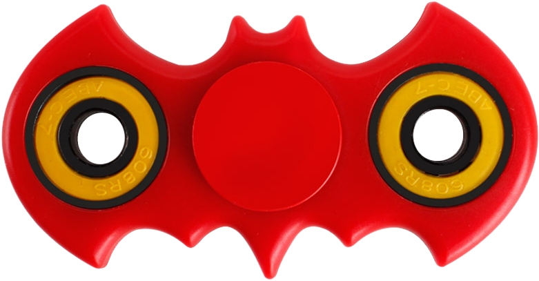 Red Batman Fidget Spinner PNG