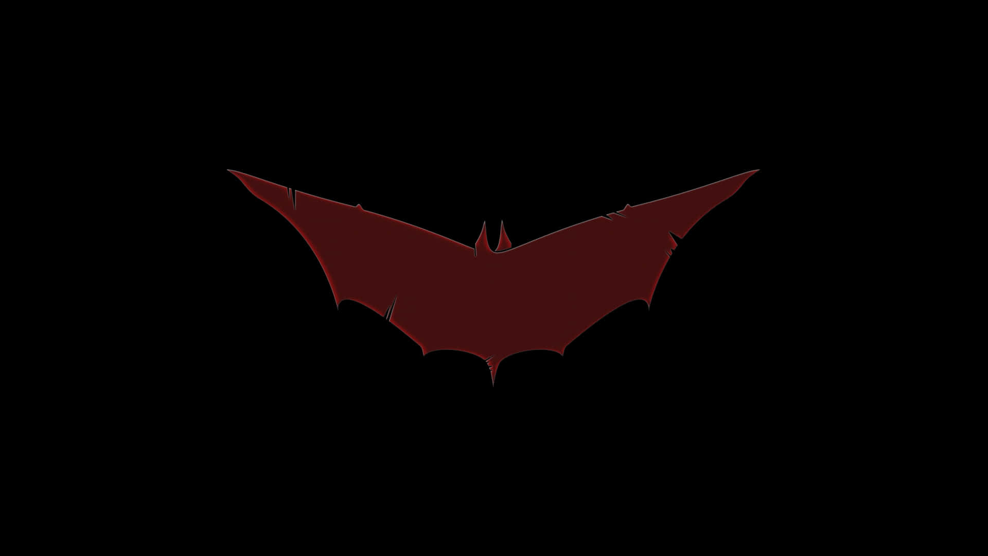 Red Batman Logo Wallpaper
