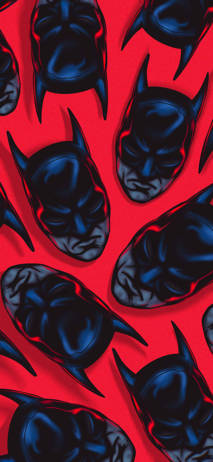 Logorosso Di Batman - Mostra Il Tuo Amore Per Il Protettore Di Gotham Sfondo