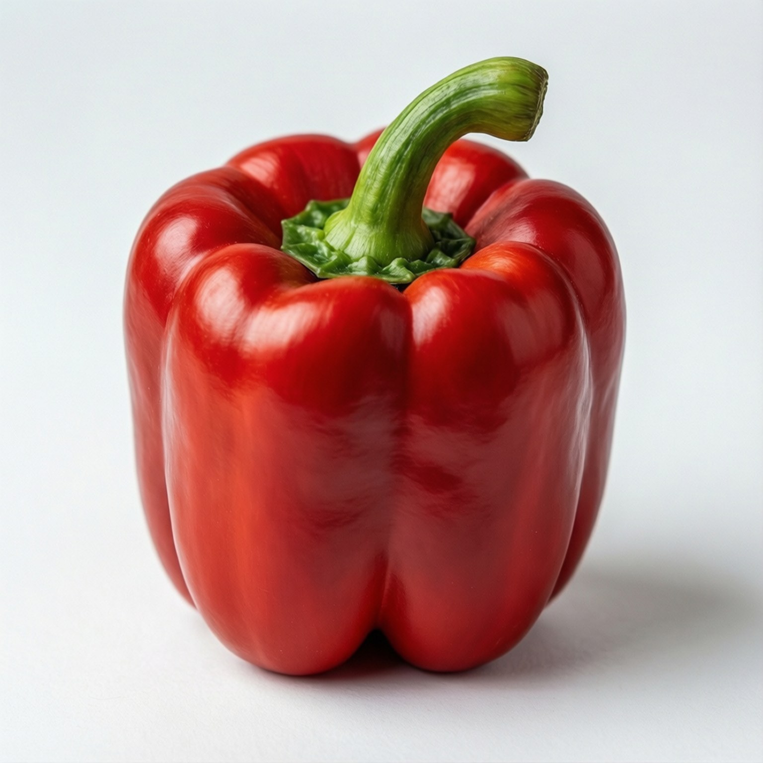 Rød Paprika Isolasjon Bakgrunner