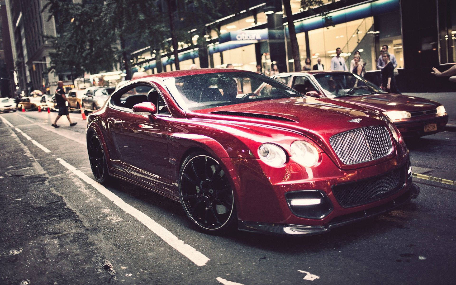 Red Bentley Street Wallpaper And Image - Wallpaper, Picture, Photos Wallpaper