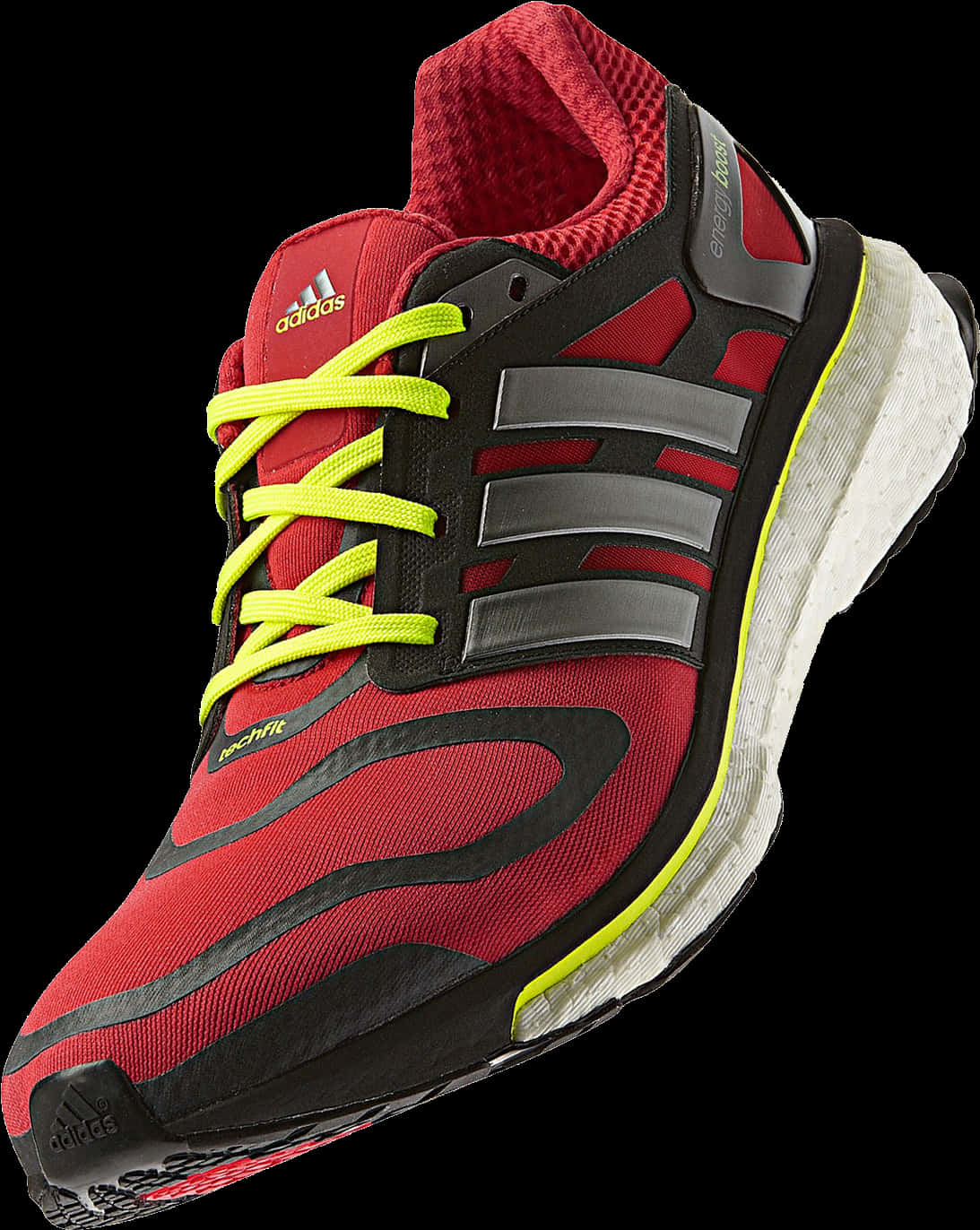 Download Red Black Adidas Running Shoe | Wallpapers.com