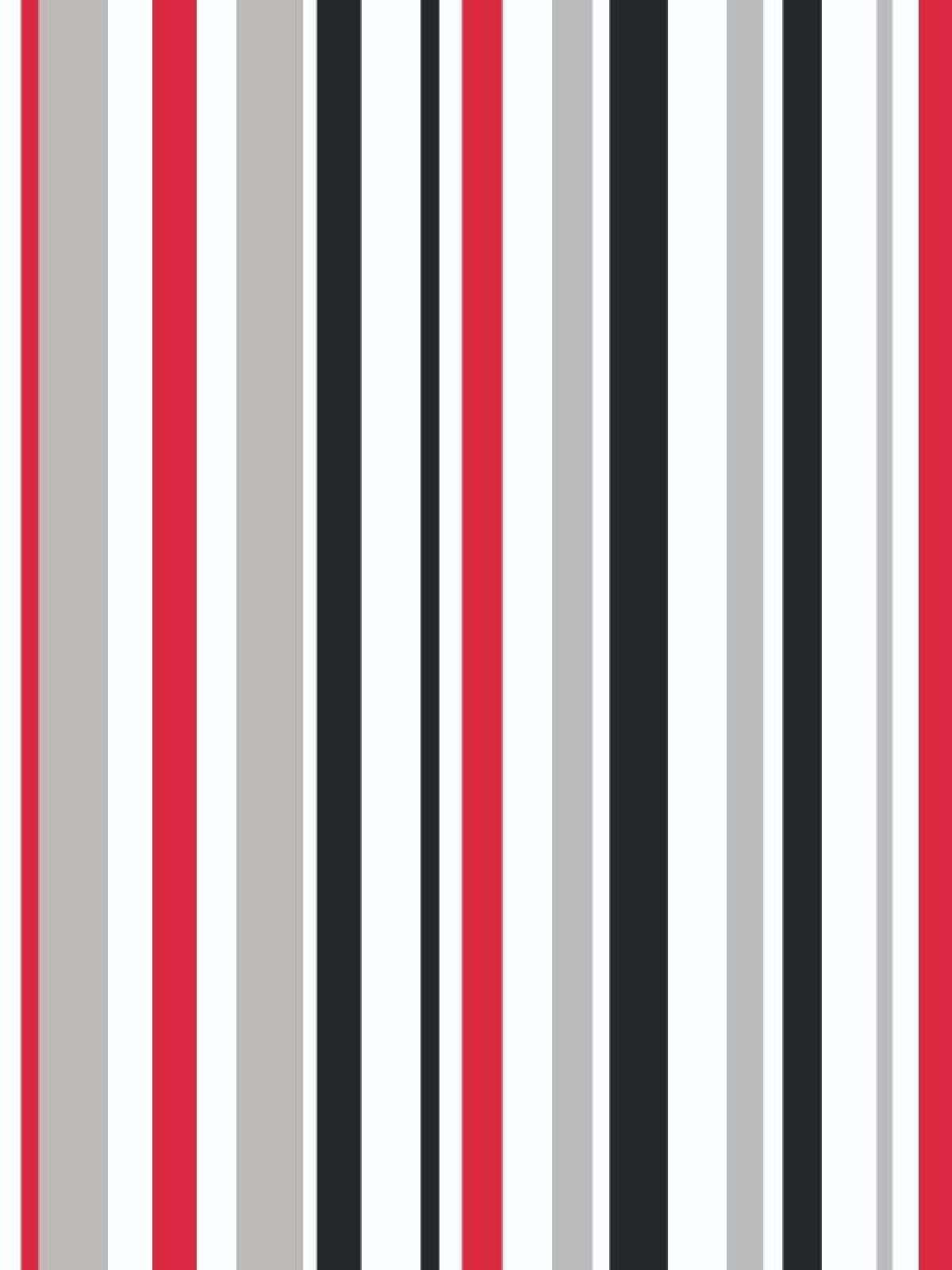 Bold Red, Black, and White Graphic Art