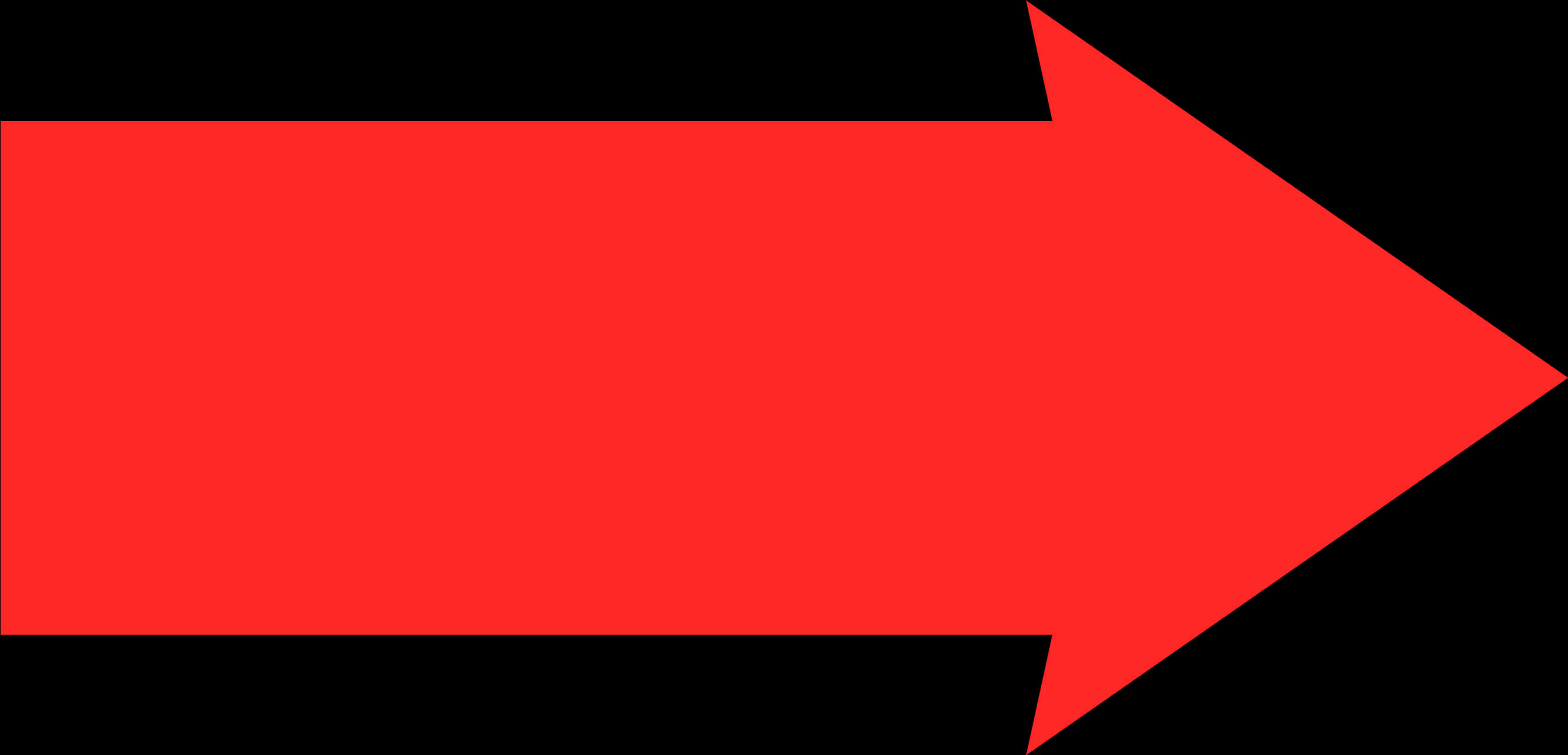 Red Black Arrow Graphic PNG
