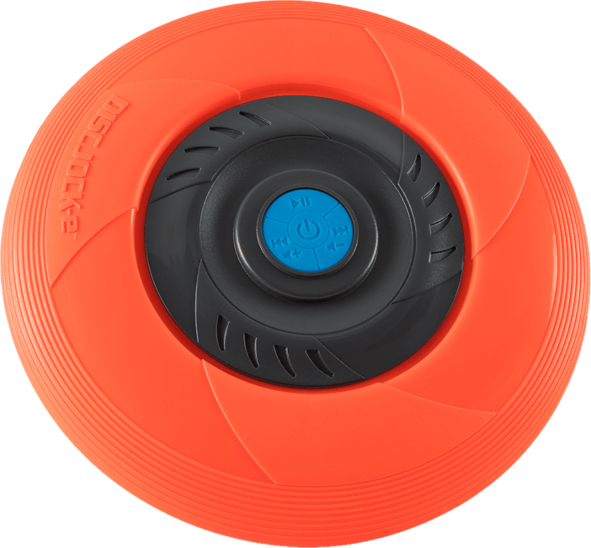 Red Black Electronic Frisbee PNG