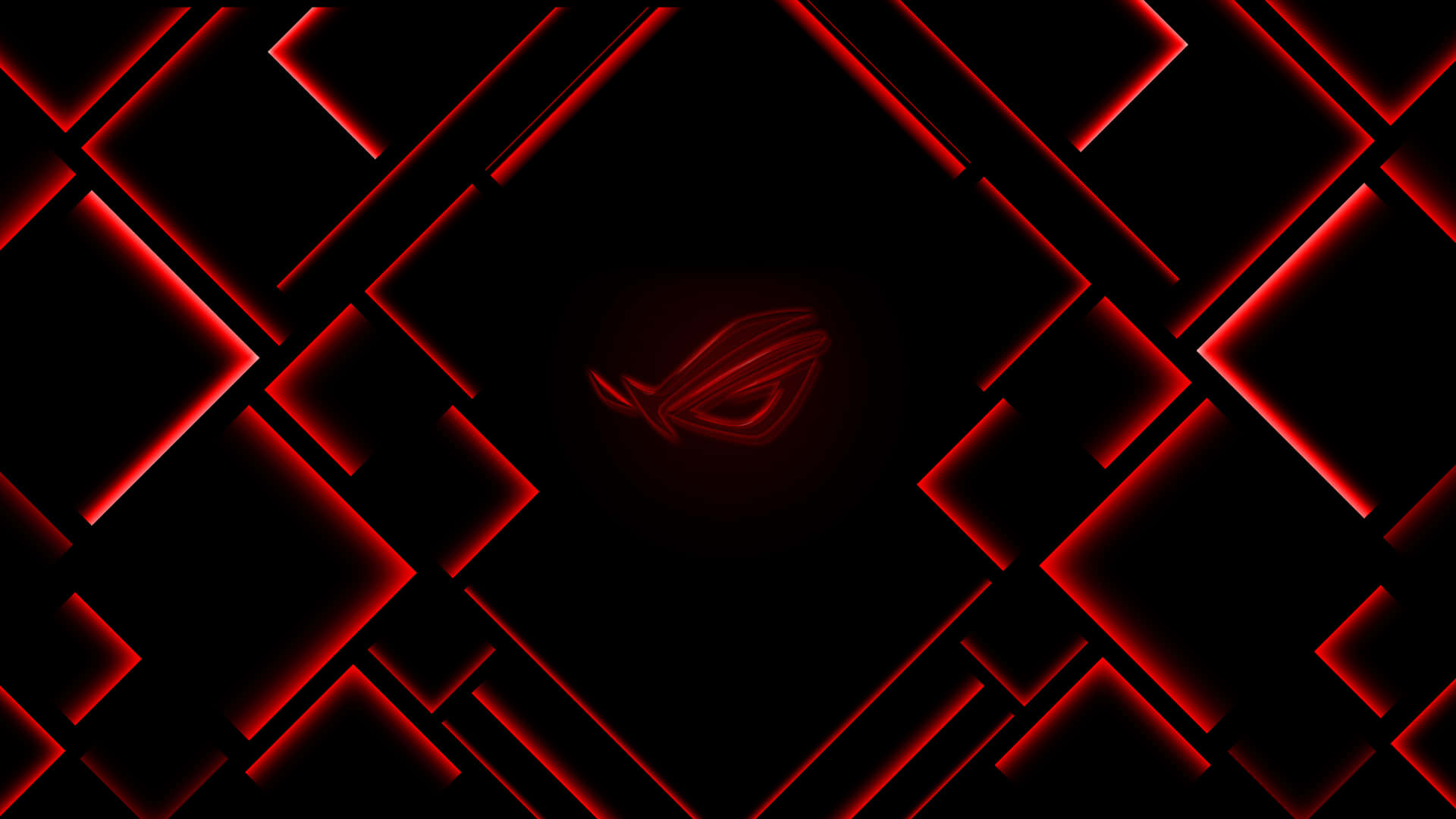 Red Black R O G Logo Background Wallpaper