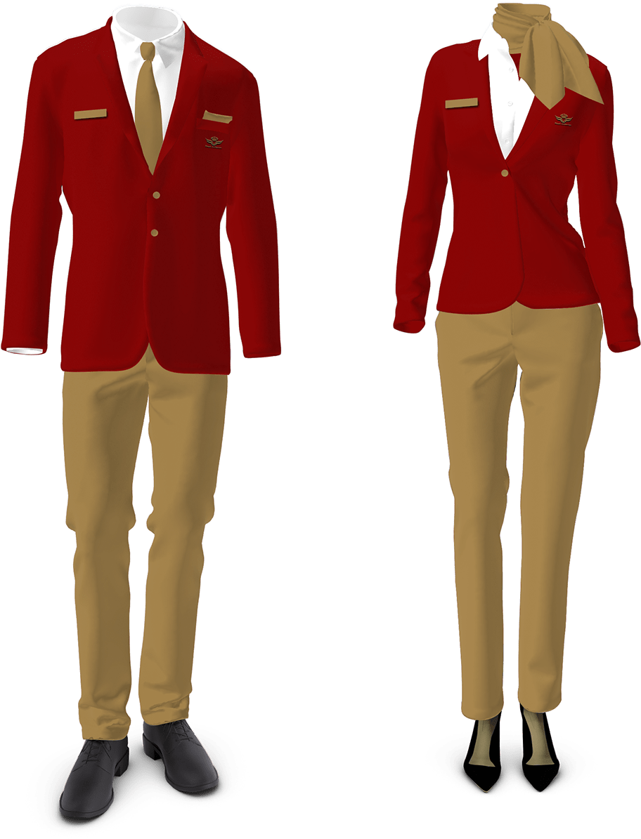 Red Blazer Uniforms PNG