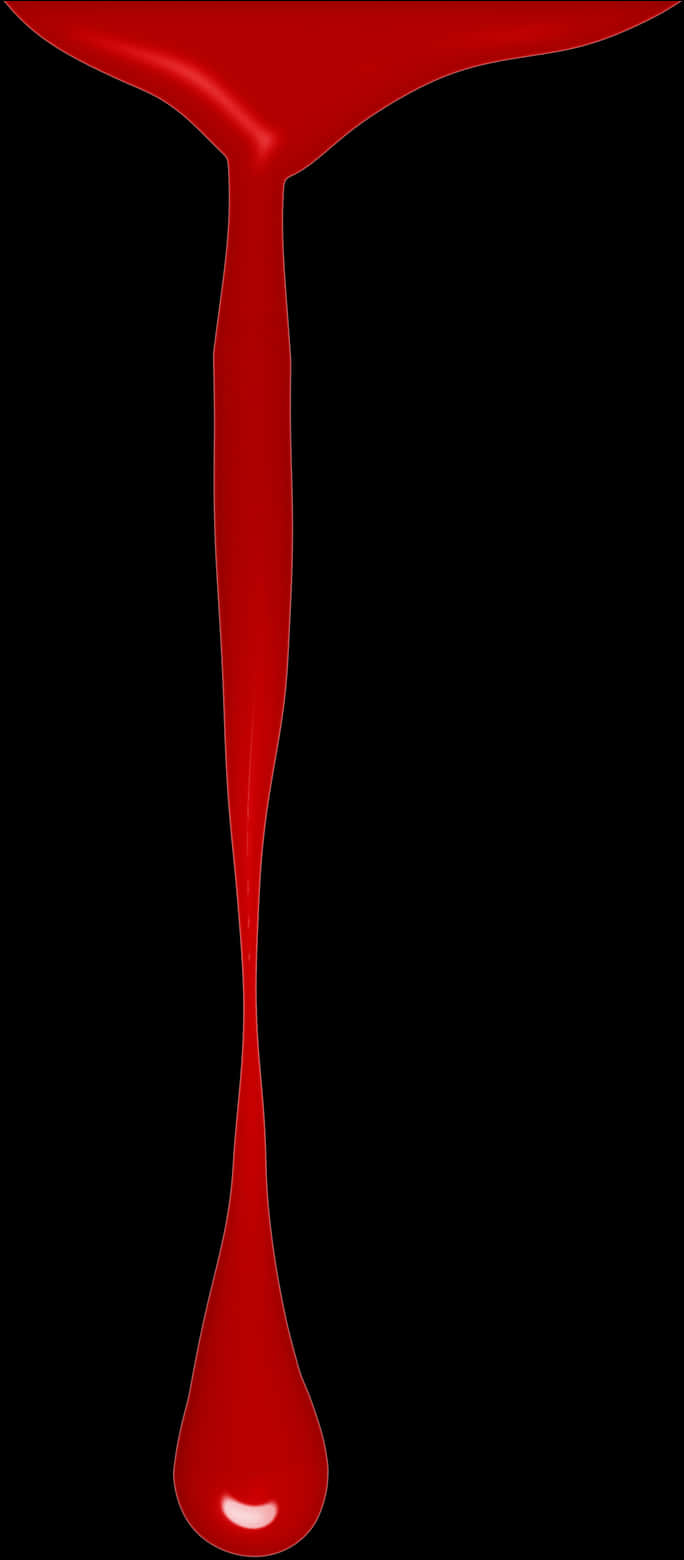 Red Blood Dripon Black Background.jpg PNG