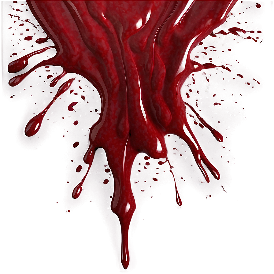 Red Blood Splatter Transparent Png Yxb PNG