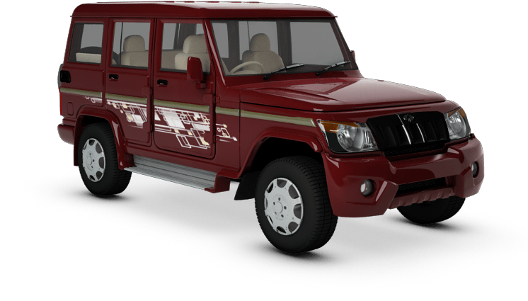 Red Bolero S U V Side View PNG