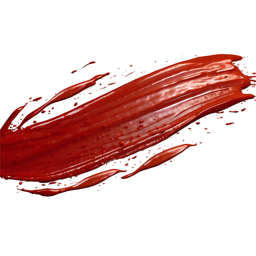 Red Brush Stroke Png Ysn4 PNG