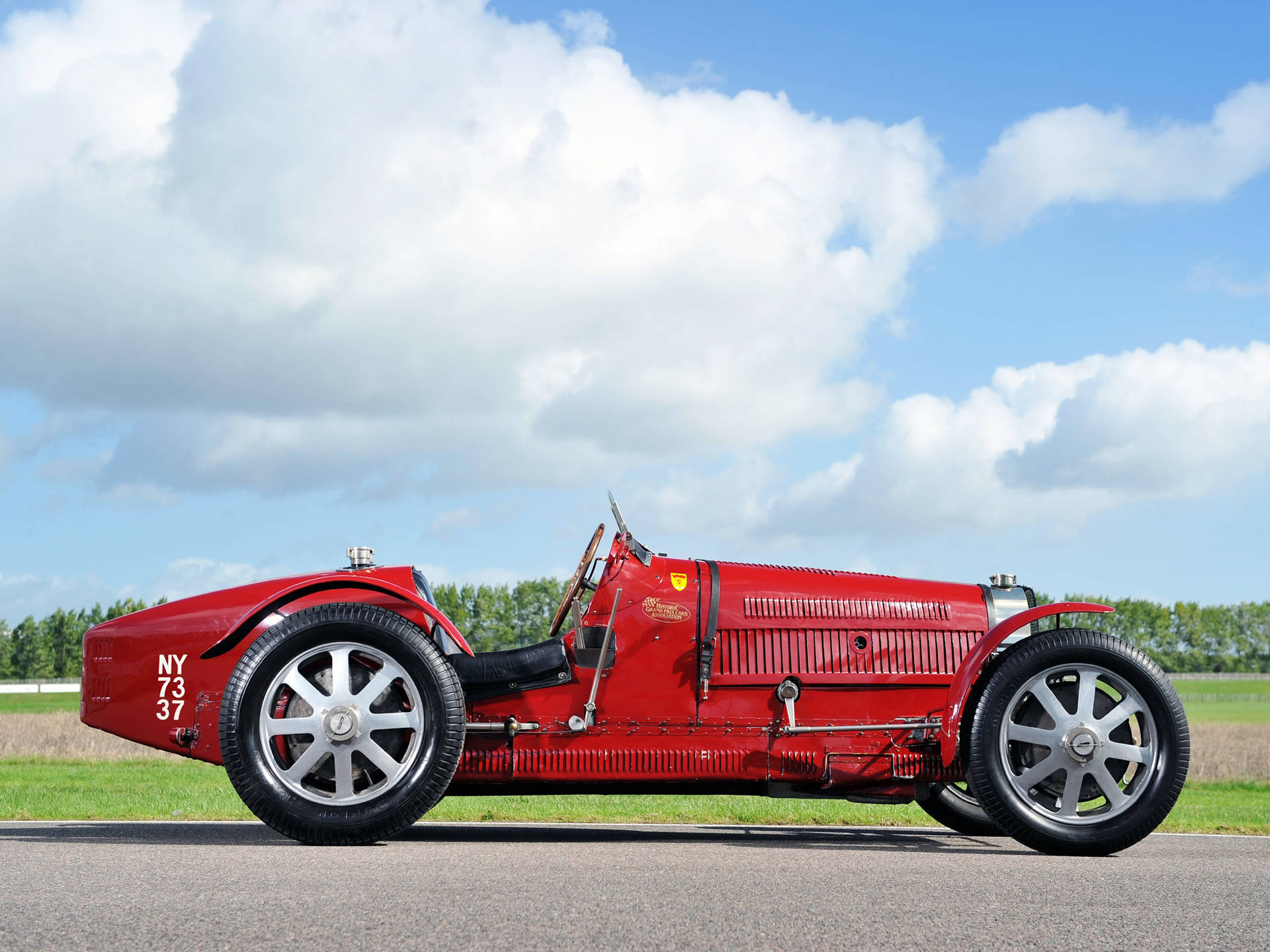 Iphone Bugatti Tipo 51 Rosso Sfondo