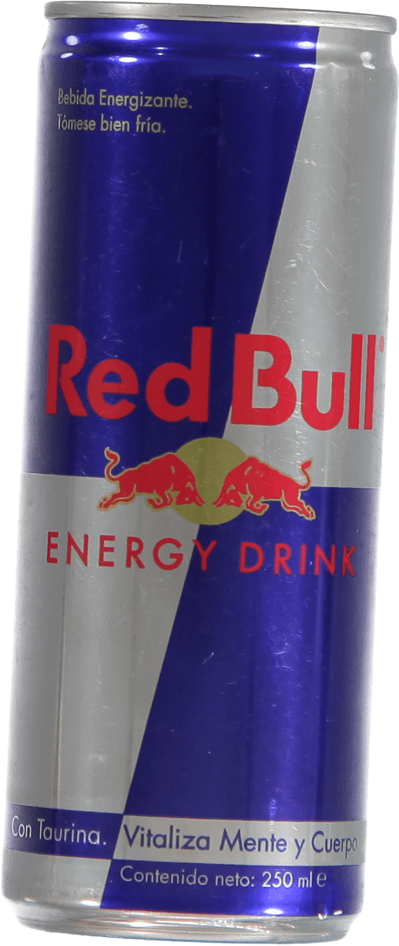 Red Bull Energy Drink Can250ml Spanish Label PNG