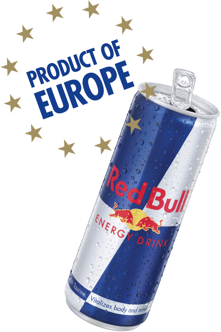 Red Bull Energy Drink European Origin PNG