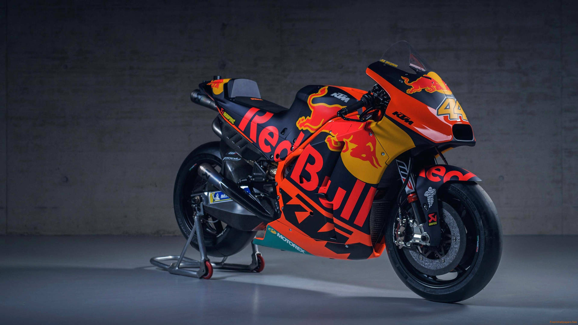 Red Bull KTM 4k Bike Wallpaper