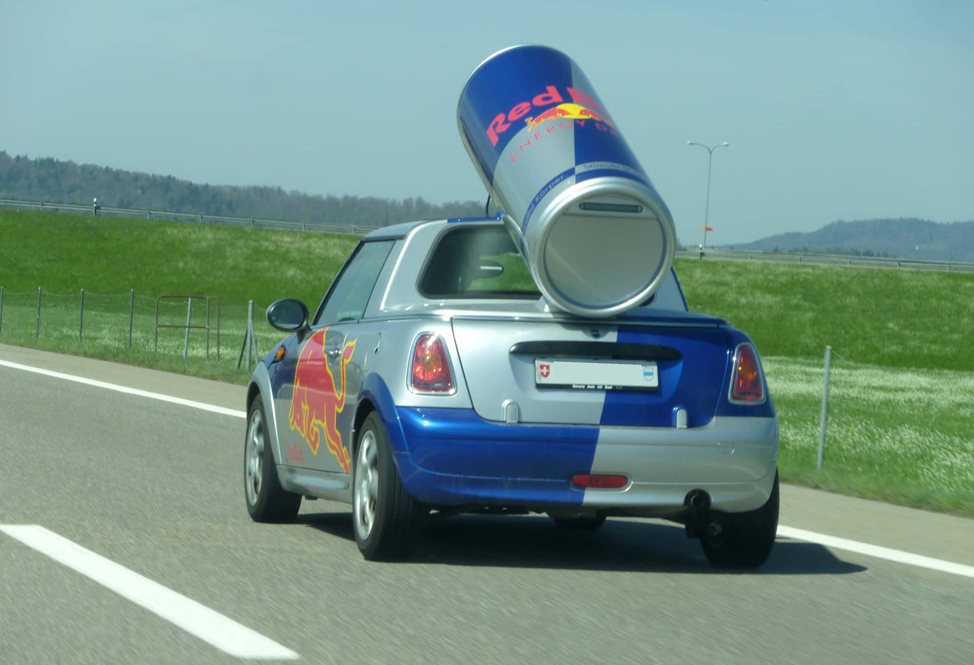 "Feel the Red Bull energy, wherever you go!"