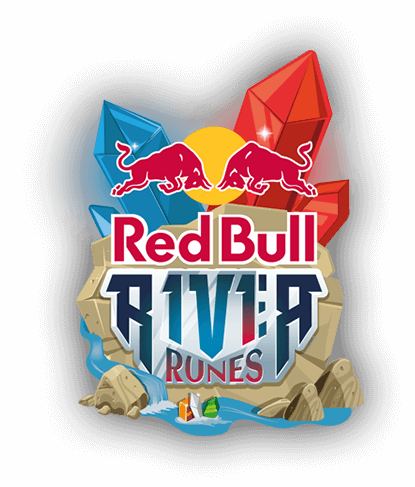 Red Bull R1v1r Runes Logo PNG