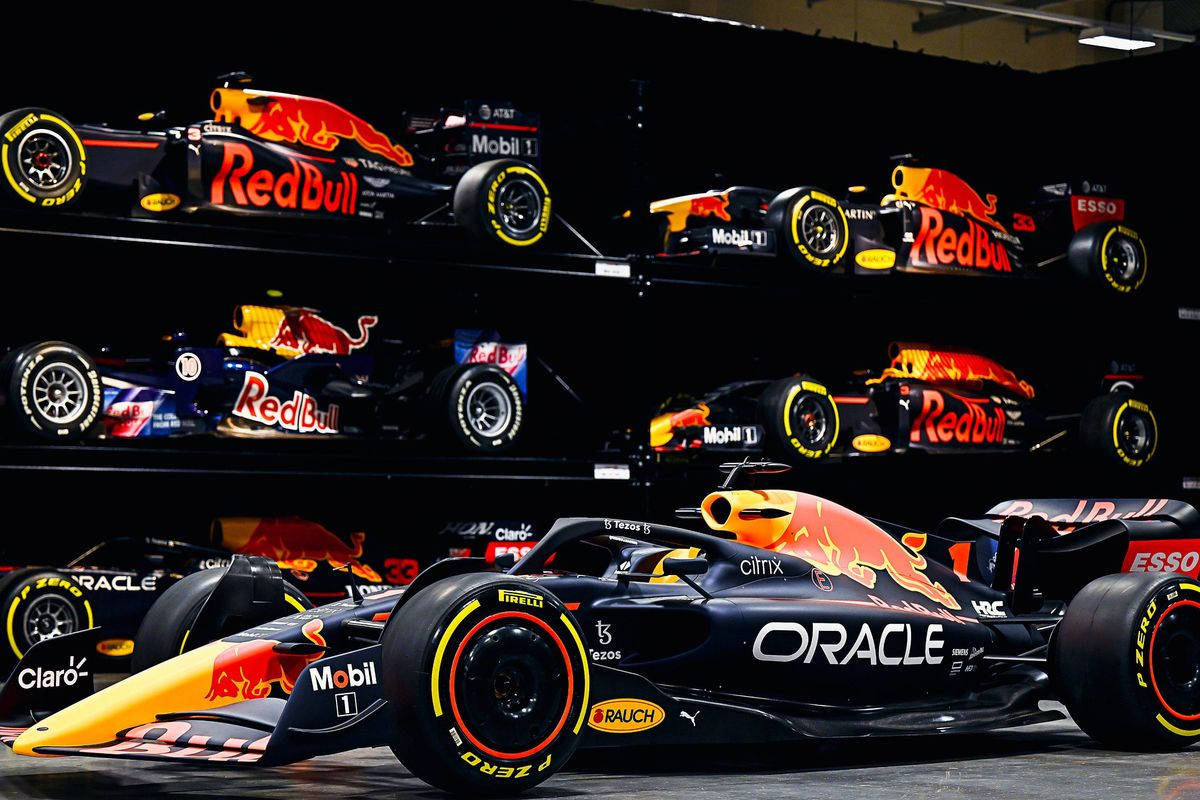 Red Bull Racing Cars Collection Wallpaper