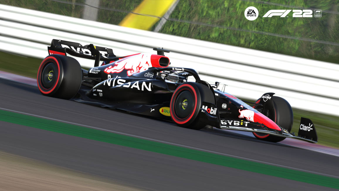 Redbull Racing F1 22 Nissan. Fondo de pantalla