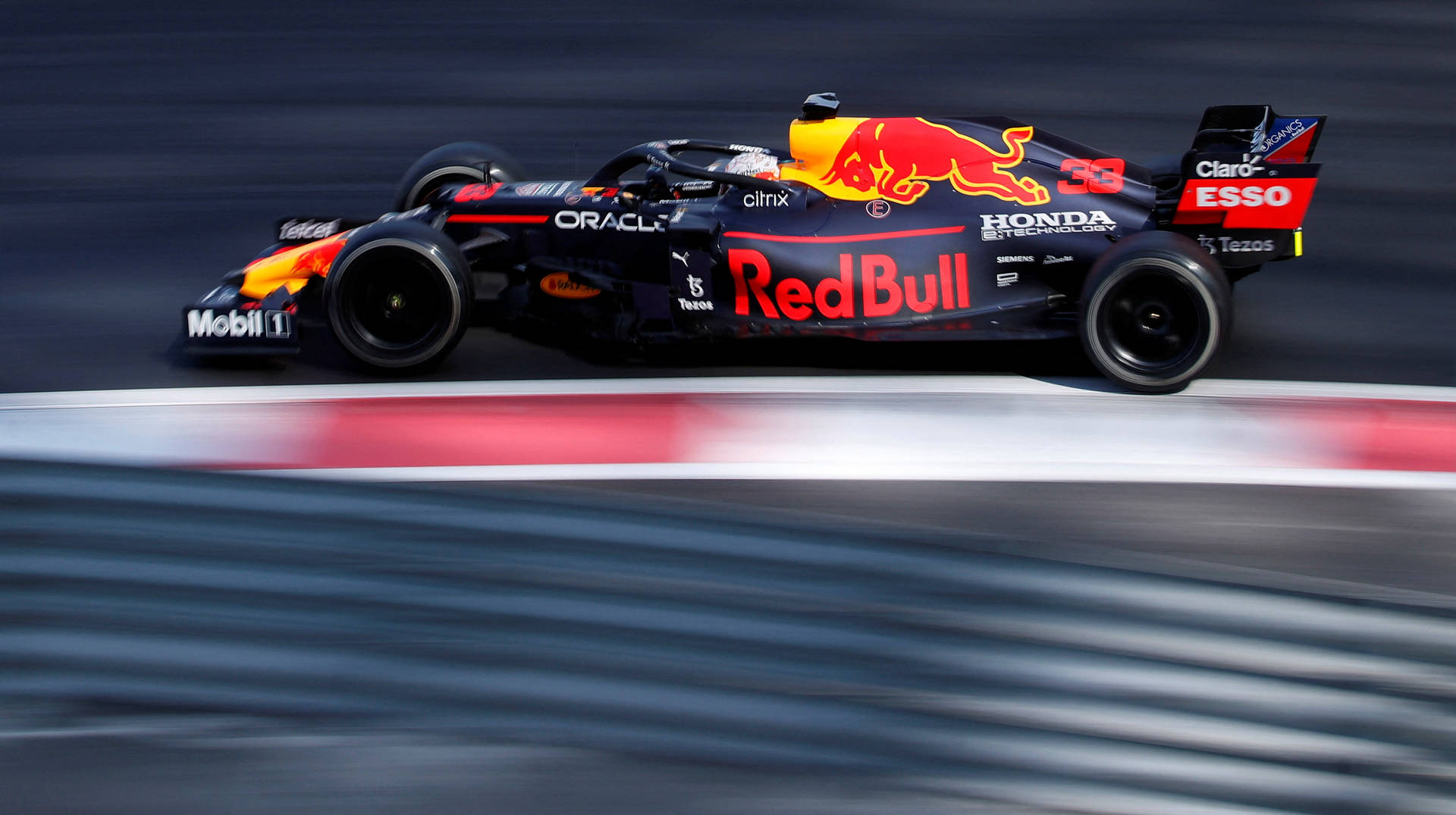 Red Bull Racing Fast Race Car Wallpaper