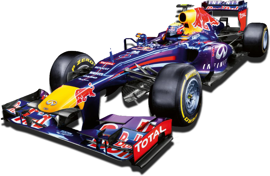 Red Bull Racing Formula One Car PNG