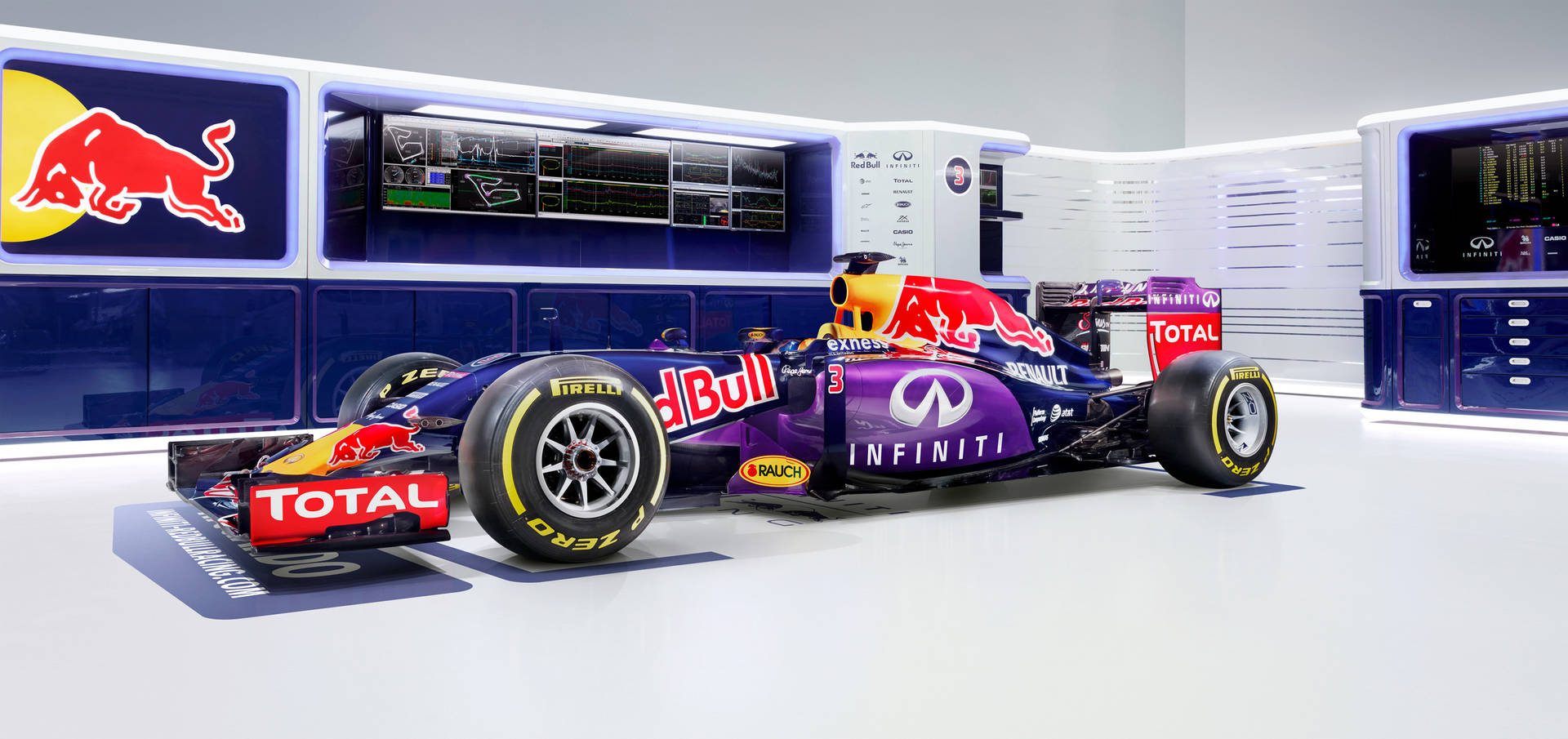 Red Bull Racing Infiniti Sponsor Wallpaper