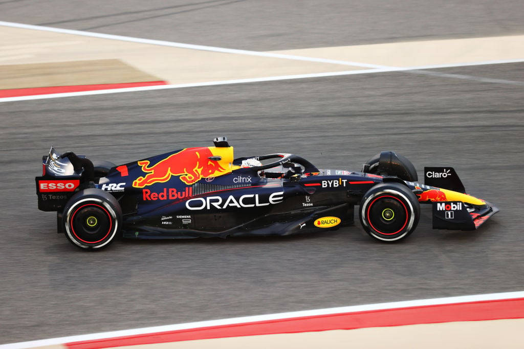 Red Bull Racing Side Angle Racing Wallpaper