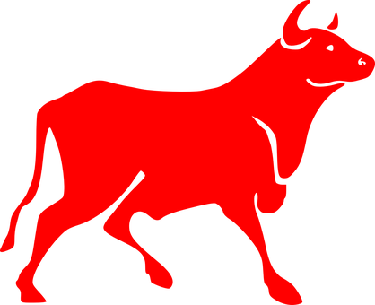 Red Bull Silhouette Graphic PNG