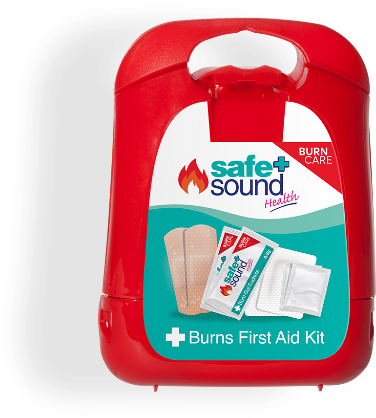 Download Red Burns First Aid Kit | Wallpapers.com